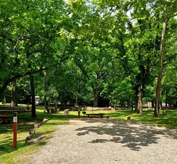 campsite at Beaver RV Park and Campground