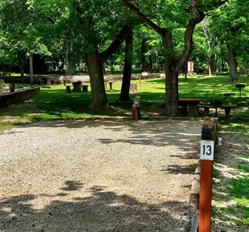 campsite at Beaver RV Park and Campground