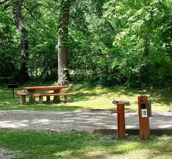 campsite at Beaver RV Park and Campground