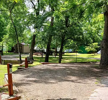 campsite at Beaver RV Park and Campground